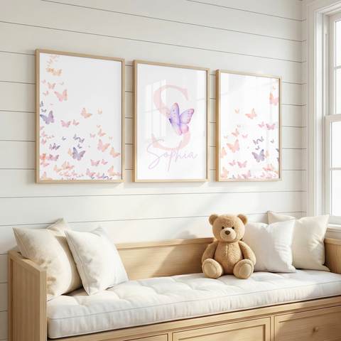Butterfly Flutter Name Set