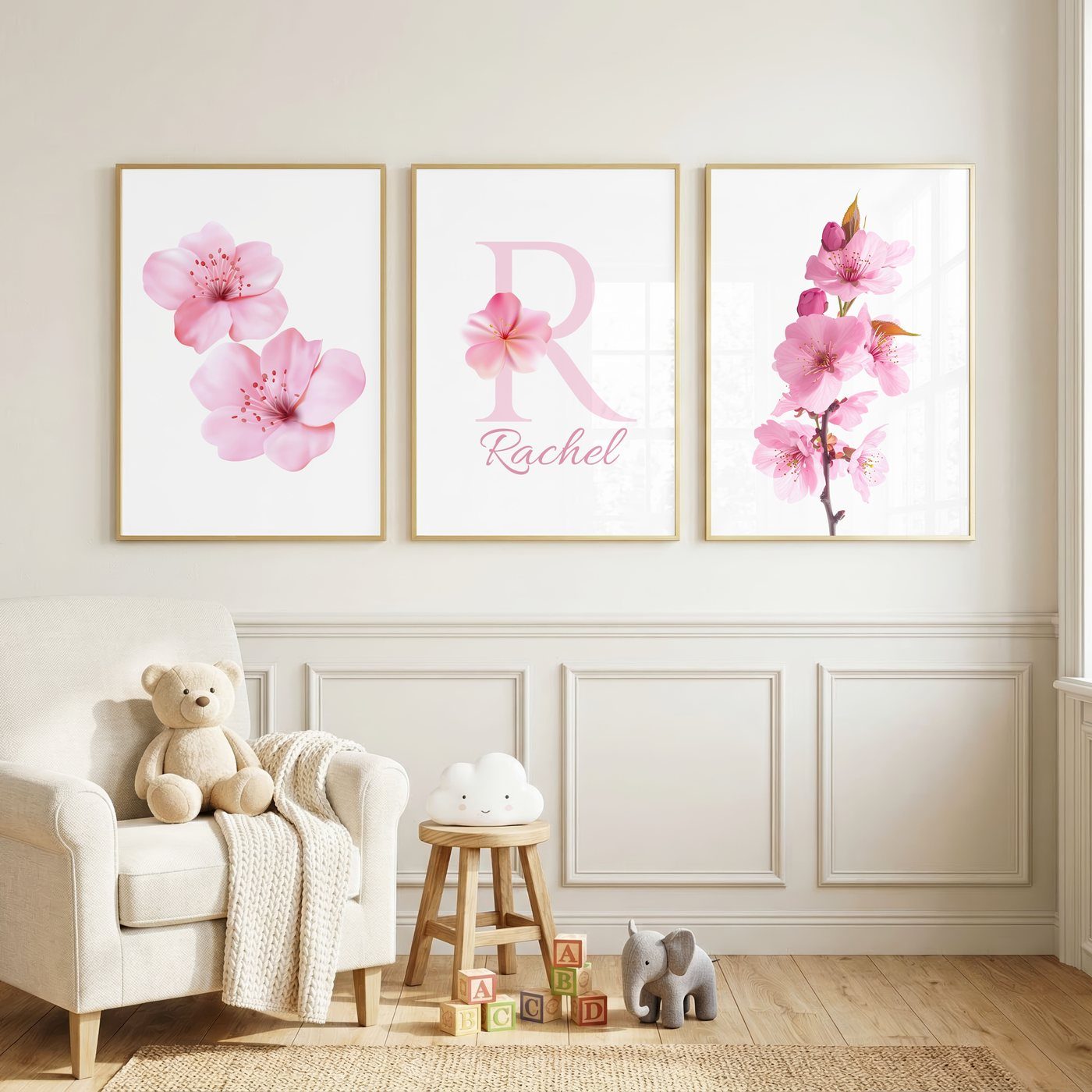 Cherry Blossom Name Set bundle