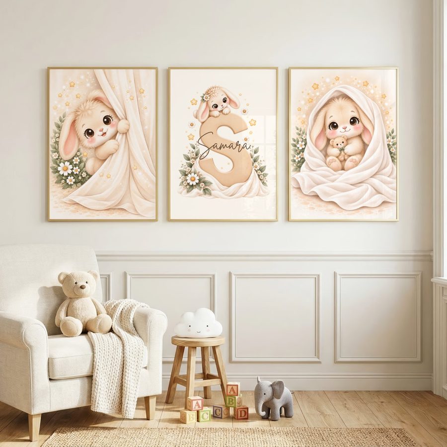 Little Bunny Name Set