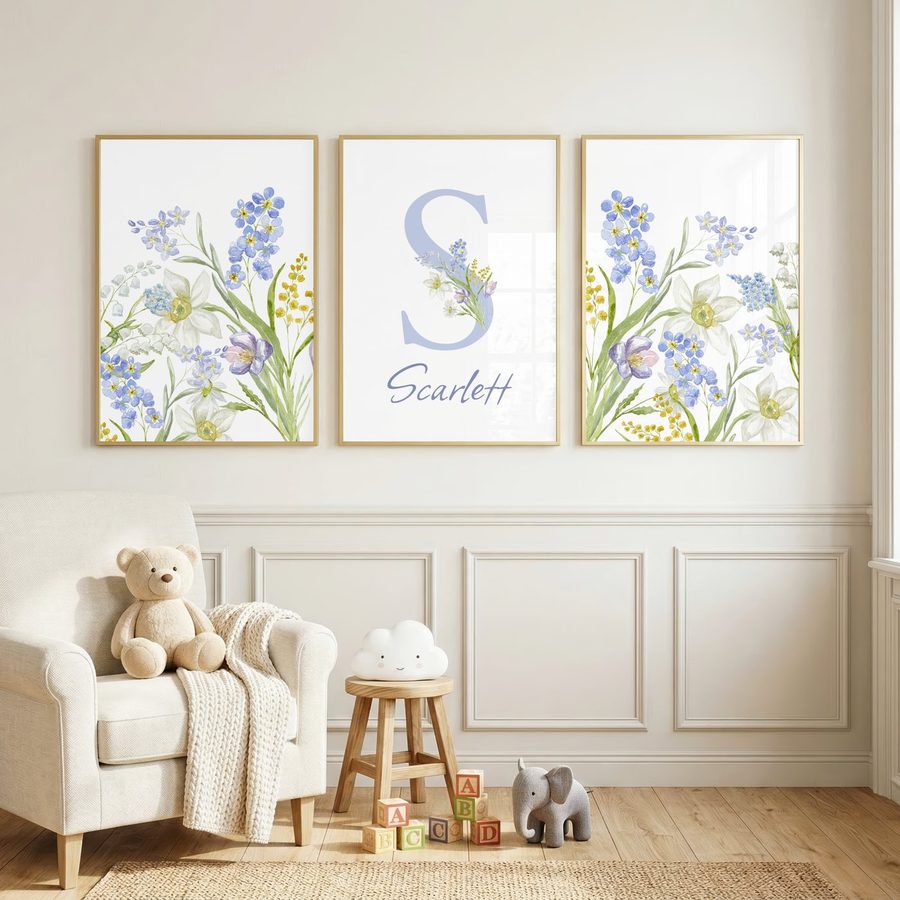 Forget-Me-Not Name Set