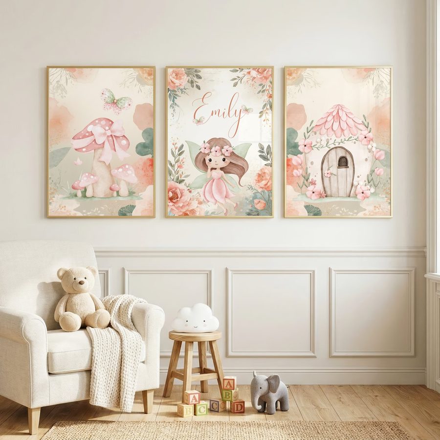 Peach Fairy Name Set